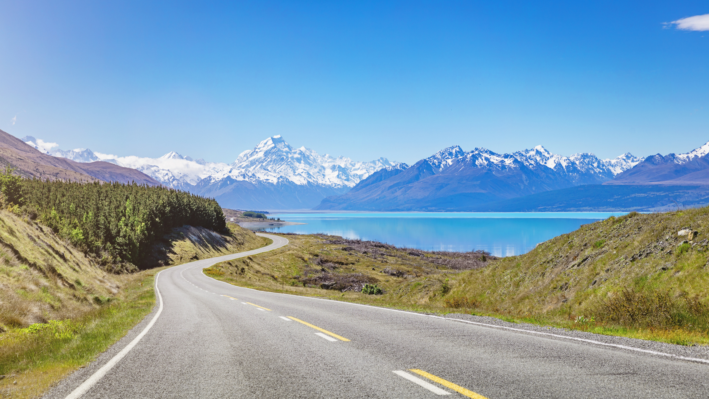 Mount Cook Road Trip Lake Pukaki New Zealand