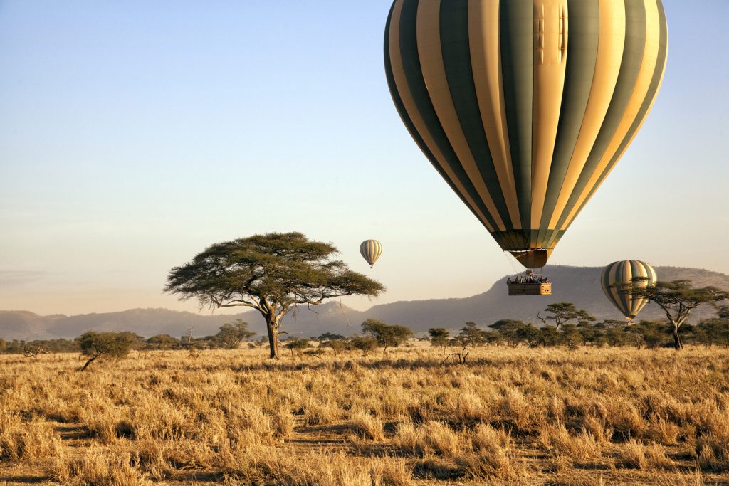 Balloon ride over the Serengeti, Tanzania - Blue Ribbon Travel