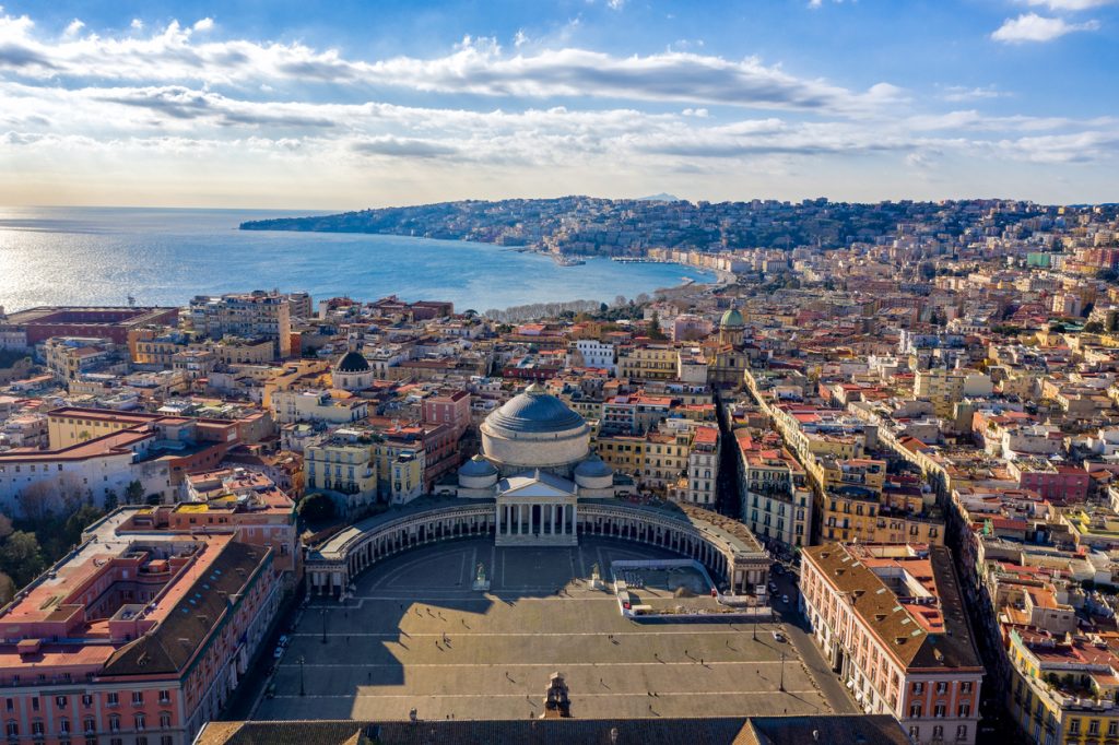 Aerial View of Naples, Italy - Blue Ribbon Travel