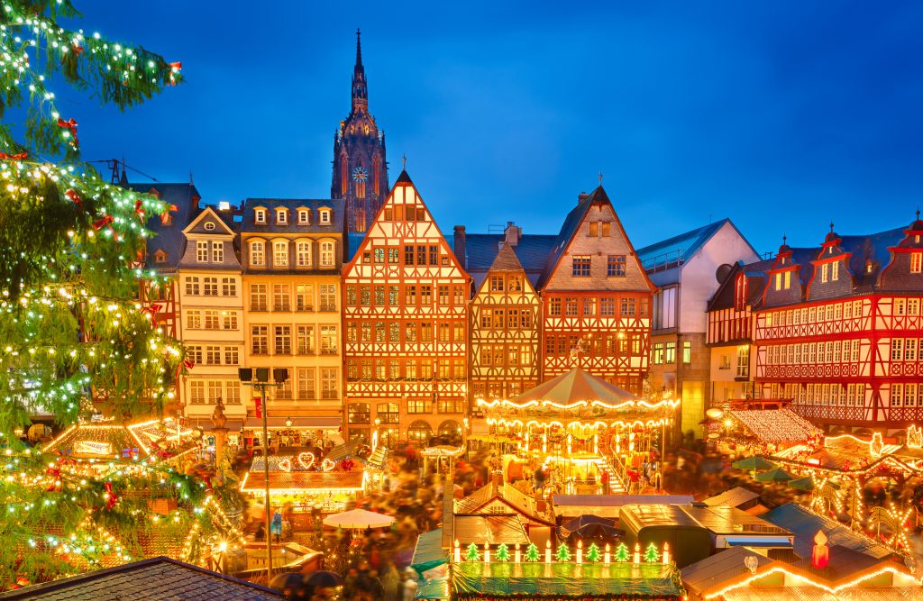 Christmas market in Frankfurt - Blue Ribbon Travel