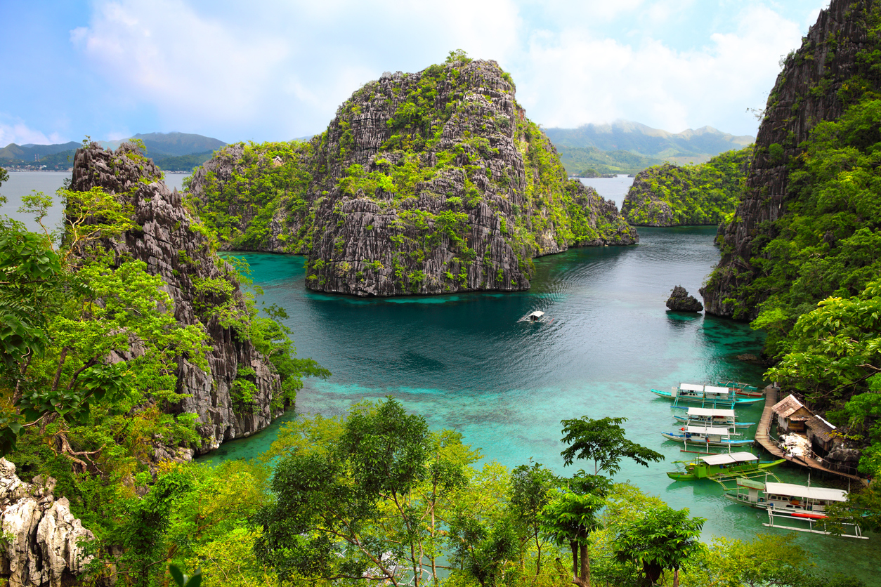 landscape of Coron, Busuanga island, Palawan province, Philippines - Blue Ribbon Travel 