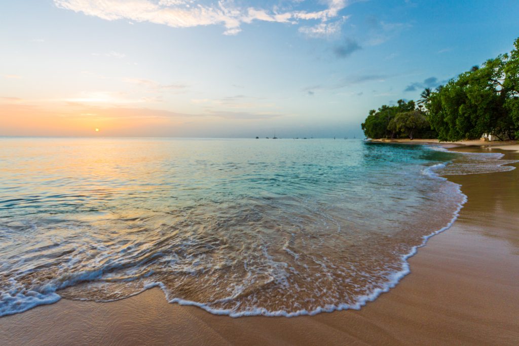 Gorgeous Sunset on a Barbados Beach - Blue Ribbon Travel 
