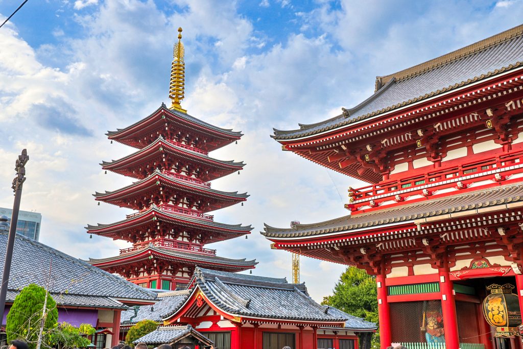 Asakusa Five-Story Pagoda - Blue Ribbon Travel