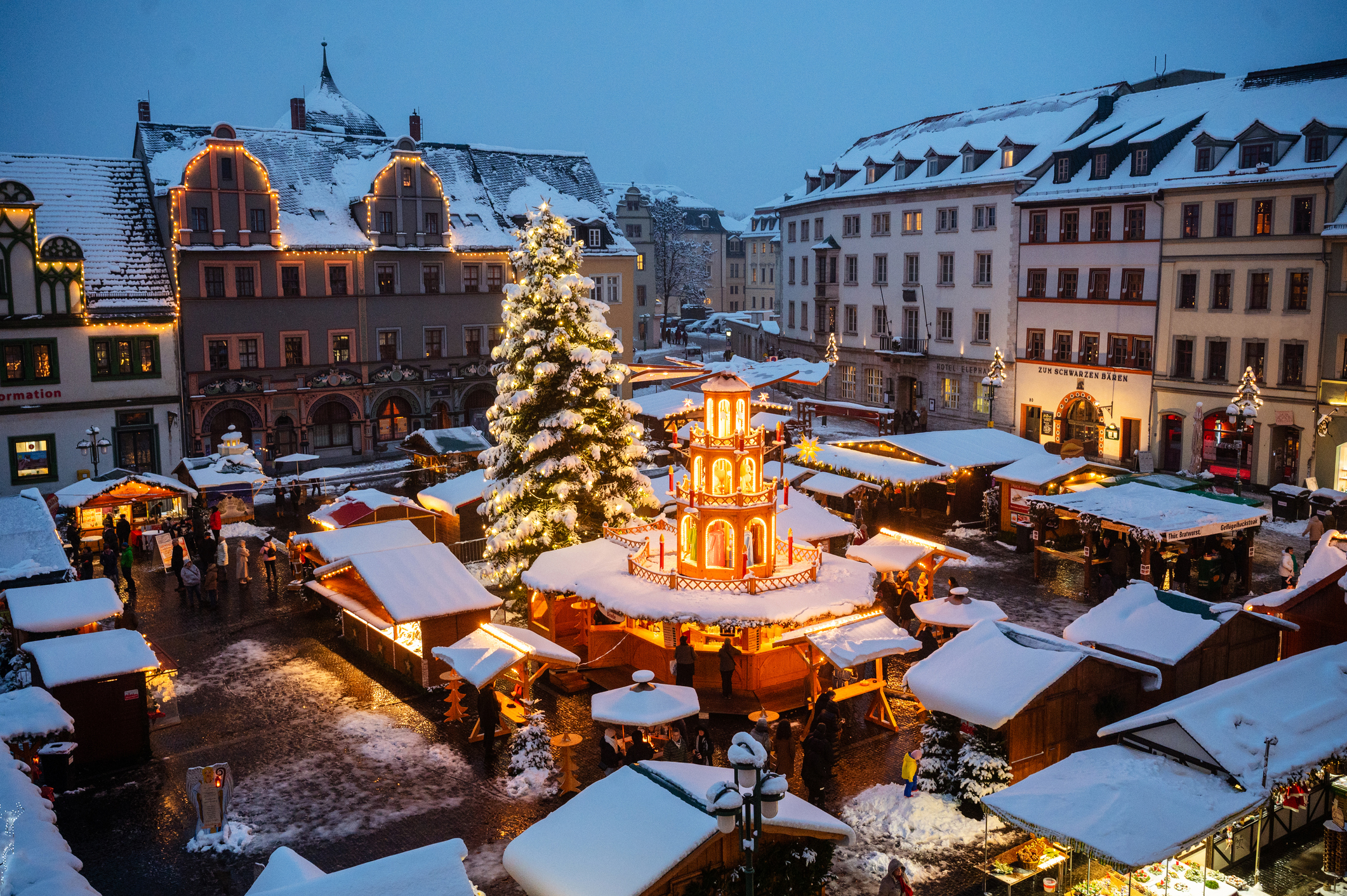 Christmas market in Weimar - Blue Ribbon Travel